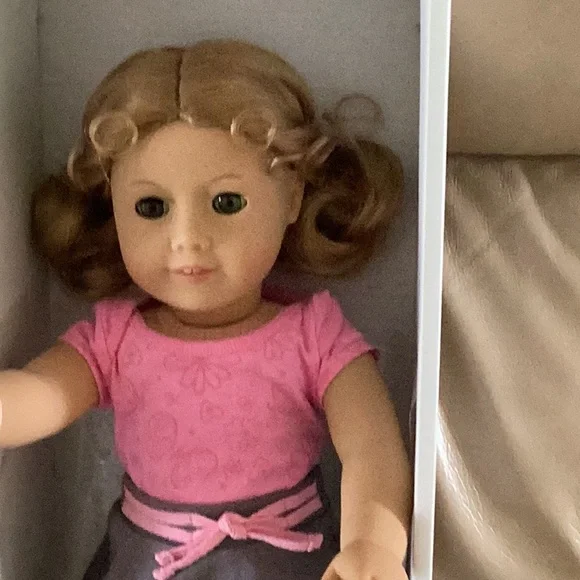 American Girl Doll in Blue Box with Red Band - Picture 4 of 10